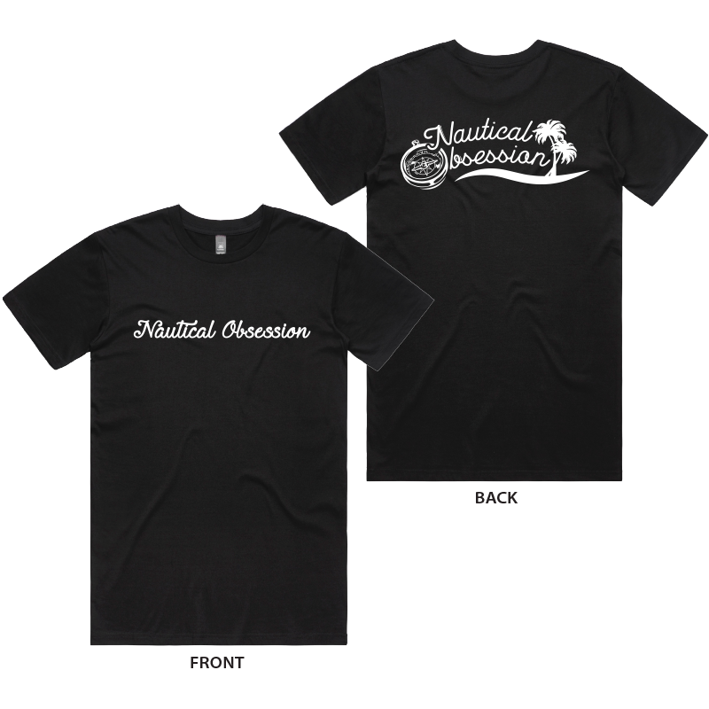 Nautical Obsession - Tee - Black